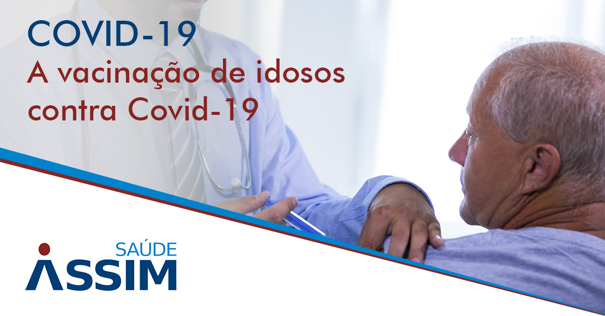 A vacina��o de idosos contra Covid-19