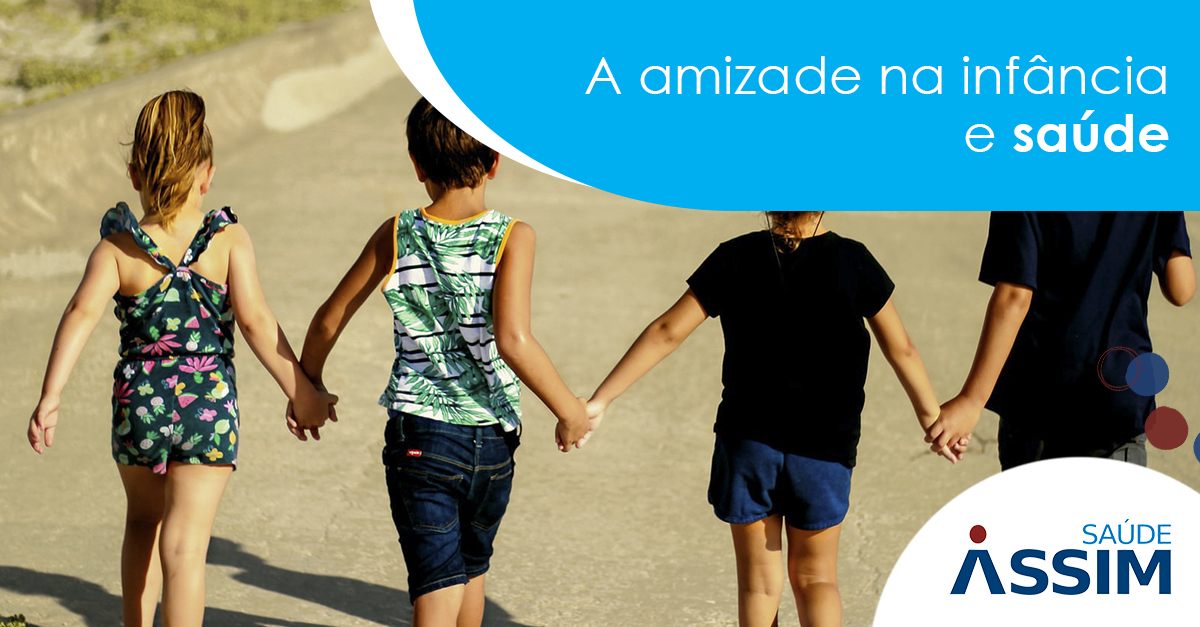 Amizade na inf�ncia e sa�de