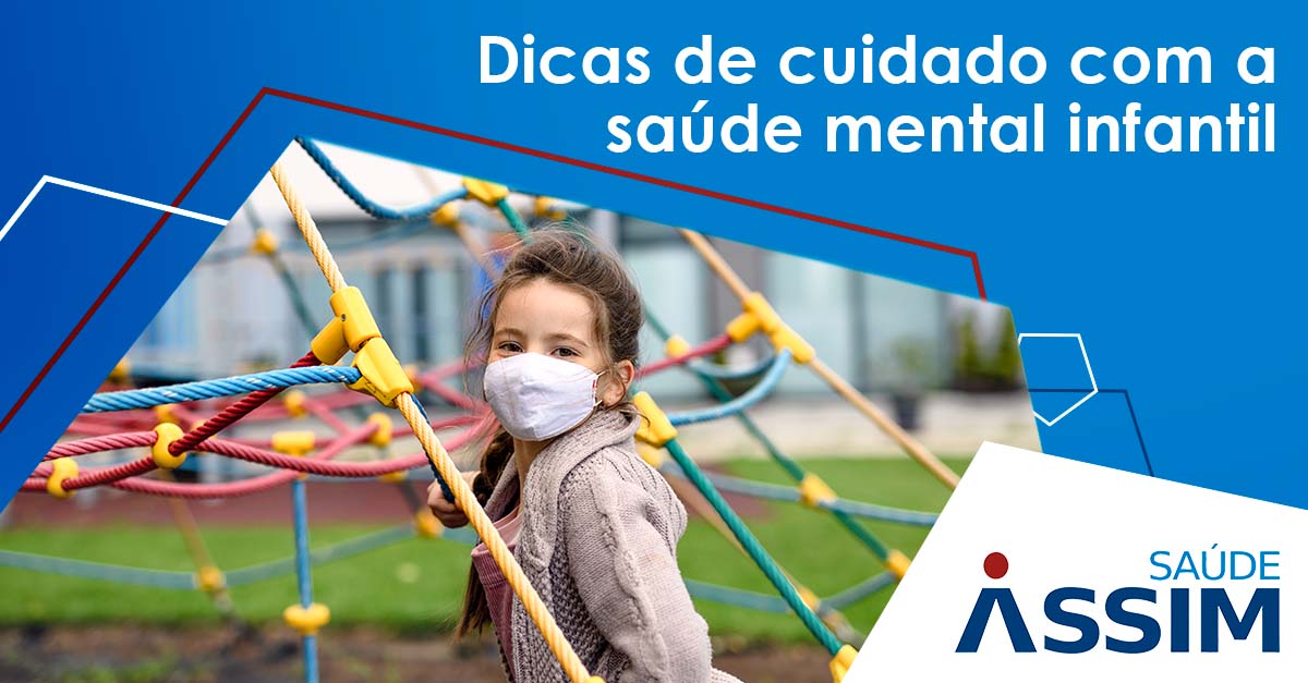 Dicas de cuidado com a sa�de mental infantil
