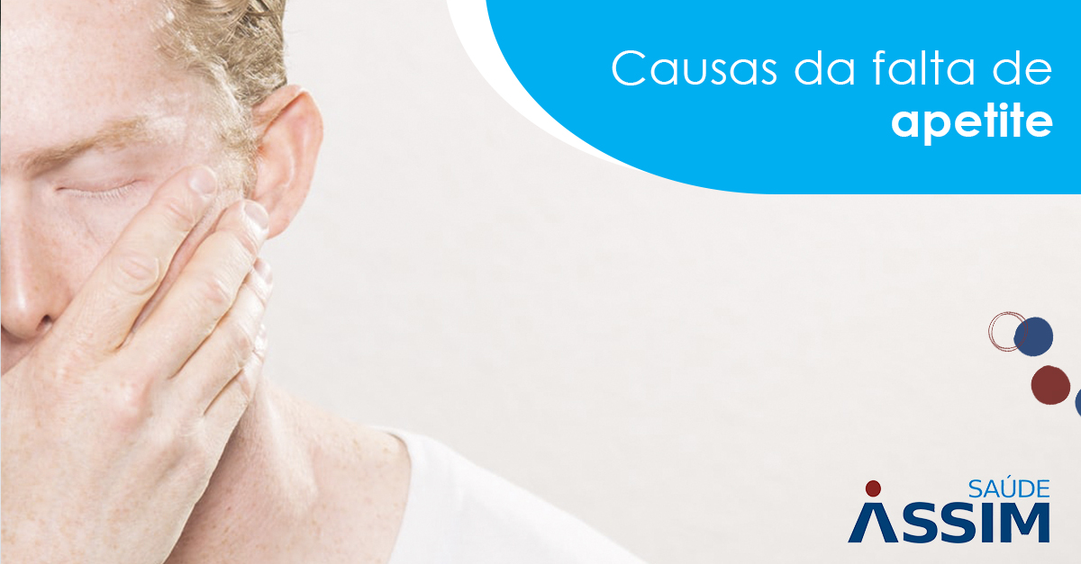 Causas da falta de apetite