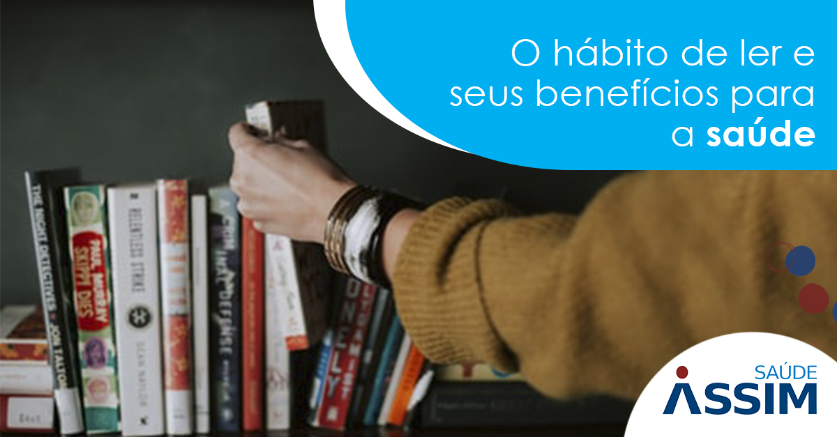 O h�bito de ler e seus benef�cios para a sa�de