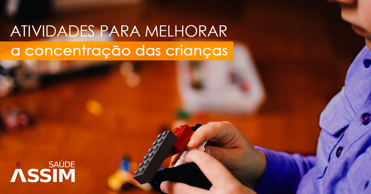 Atividades para melhorar a concentra��o das crian�as