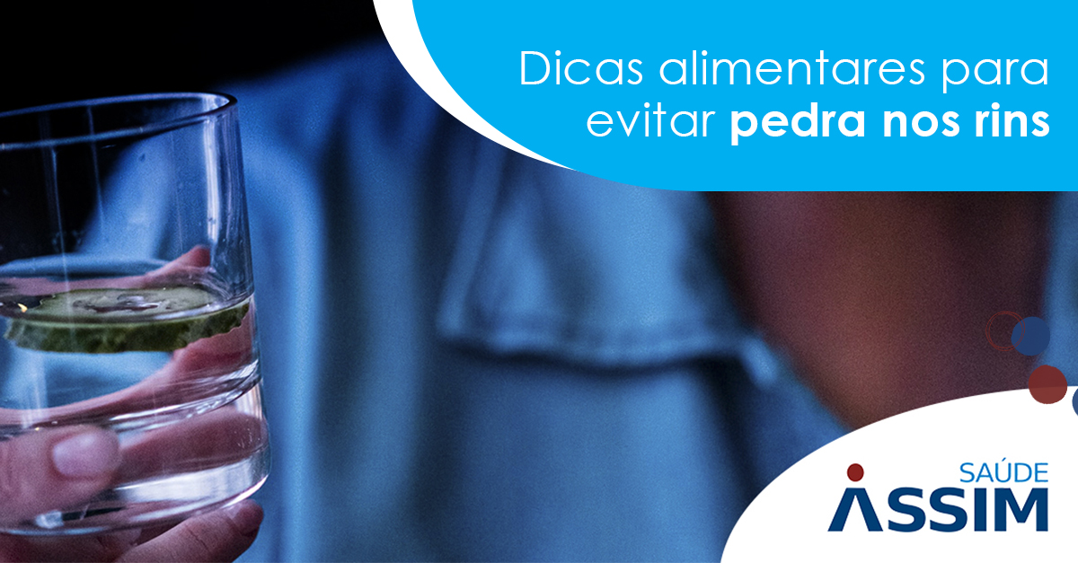 Dicas alimentares para evitar pedras nos rins